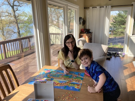 JB Helping with the Puzzle2